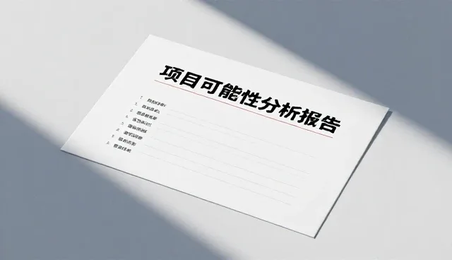 项目可行性分析报告策划需关注的核心要素